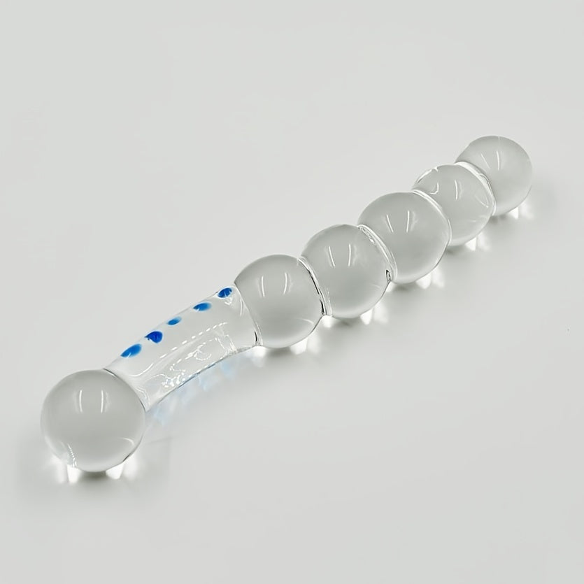 Glass Crystal Dildo: Wireless Adult Toy for Men and Women - 20cm/7.87in Length