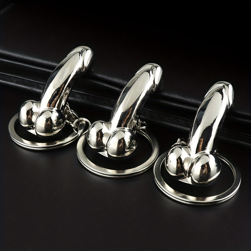 Funny Personality Keychain Organ Penis Dildo Keychain Couple Gifts Fun Prank Keychain Jewelry Accessories Pendant Husband And Wife Gift