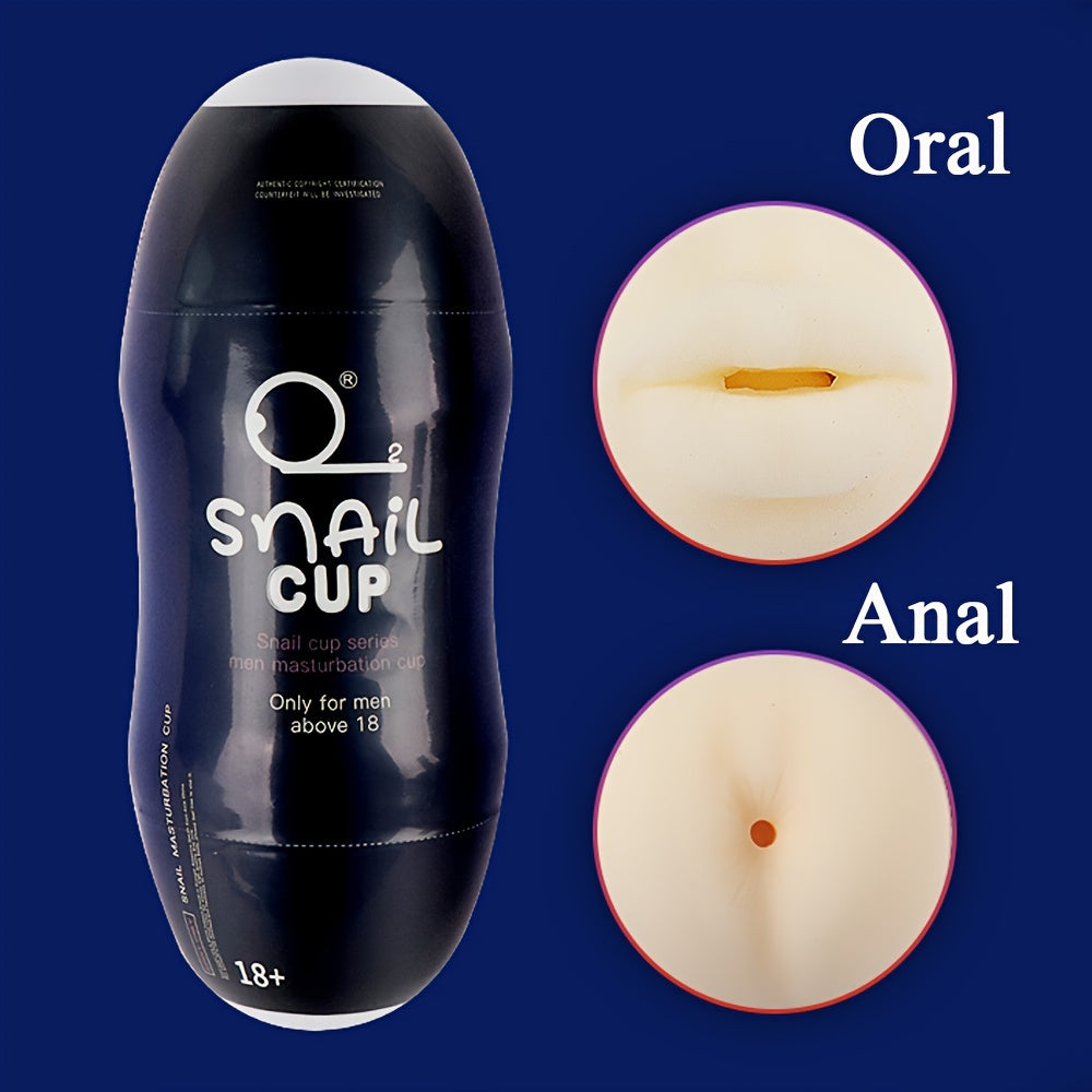 2in 1 Realistic Vaginal Anus Oral Masturbations Cup Double Head Adult Sex Toys Male Masturbation Blowjob Sexy Toys for Men Sexy Products Sexusl Wellness