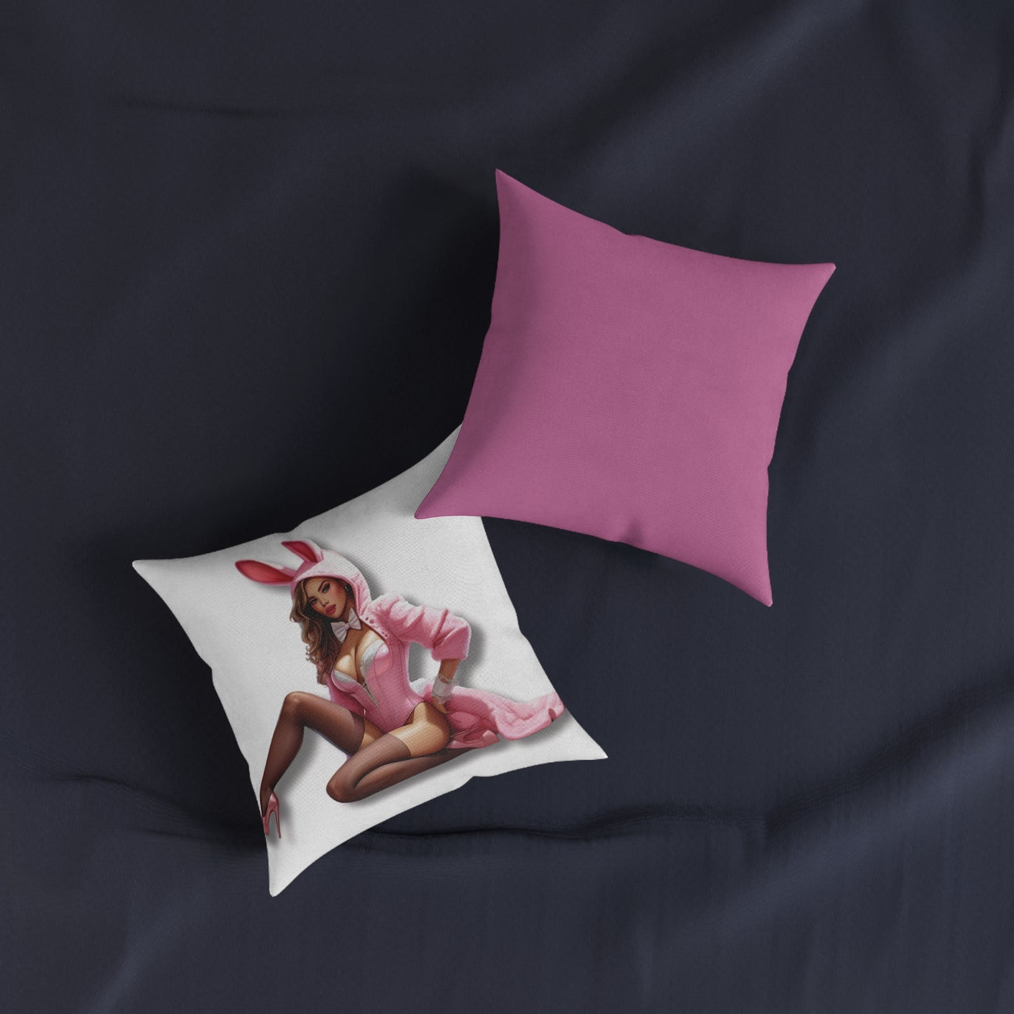 Bunny Square Pillow II