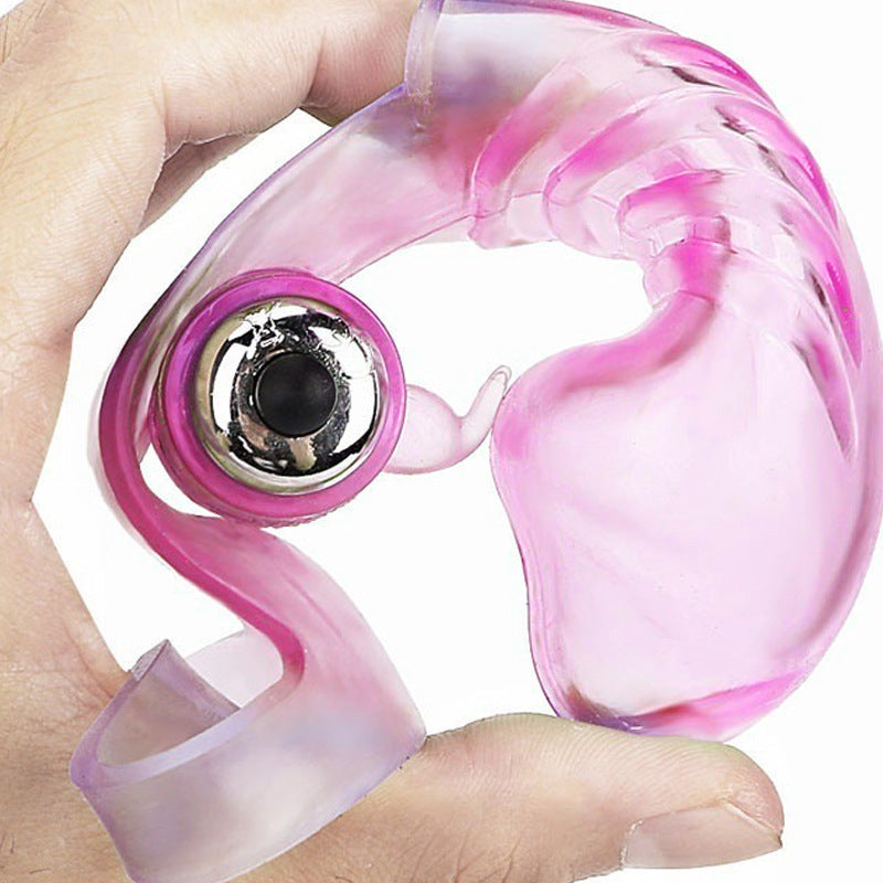 1pc Adult Fun Finger Vibrator Sets For Men And Women, Digging Soft Jelly Crystal Sets, Clit Vagina Vibrating Massage Tools, Fun Sex Toys (batteries Not Included)