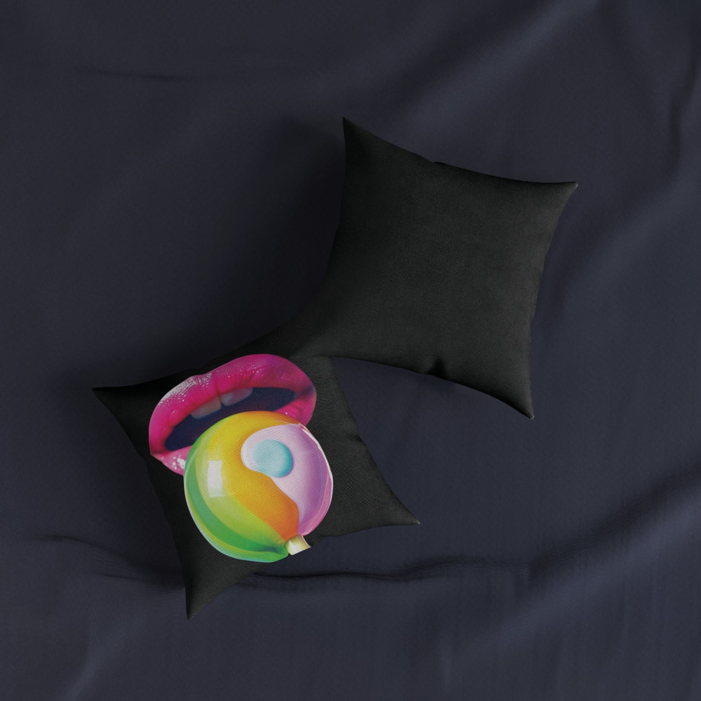 Pink Mouth pillow I.