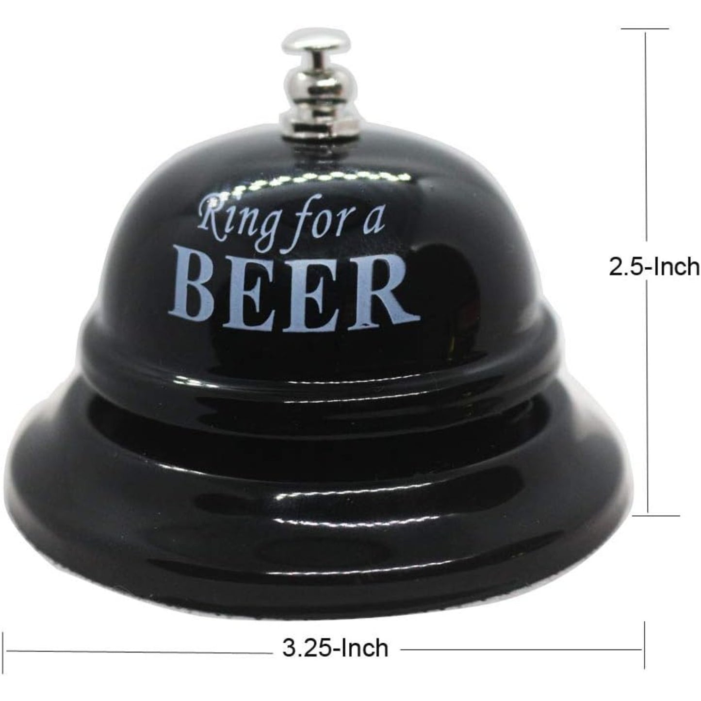 Colorful Iron Service Call Bell for Desk, Bar Counter - Perfect for Beer Reception, Parties & Weddings