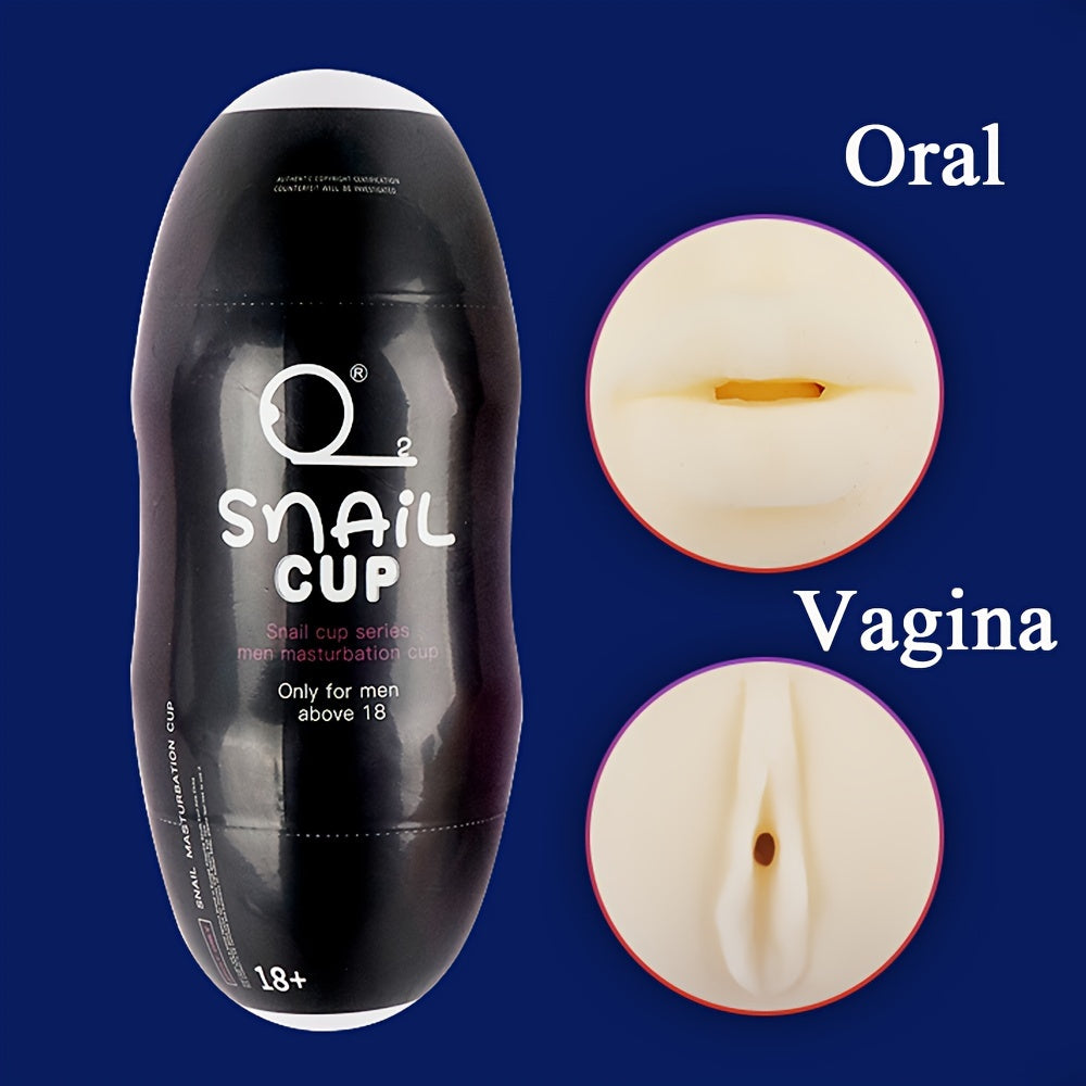 2in 1 Realistic Vaginal Anus Oral Masturbations Cup Double Head Adult Sex Toys Male Masturbation Blowjob Sexy Toys for Men Sexy Products Sexusl Wellness