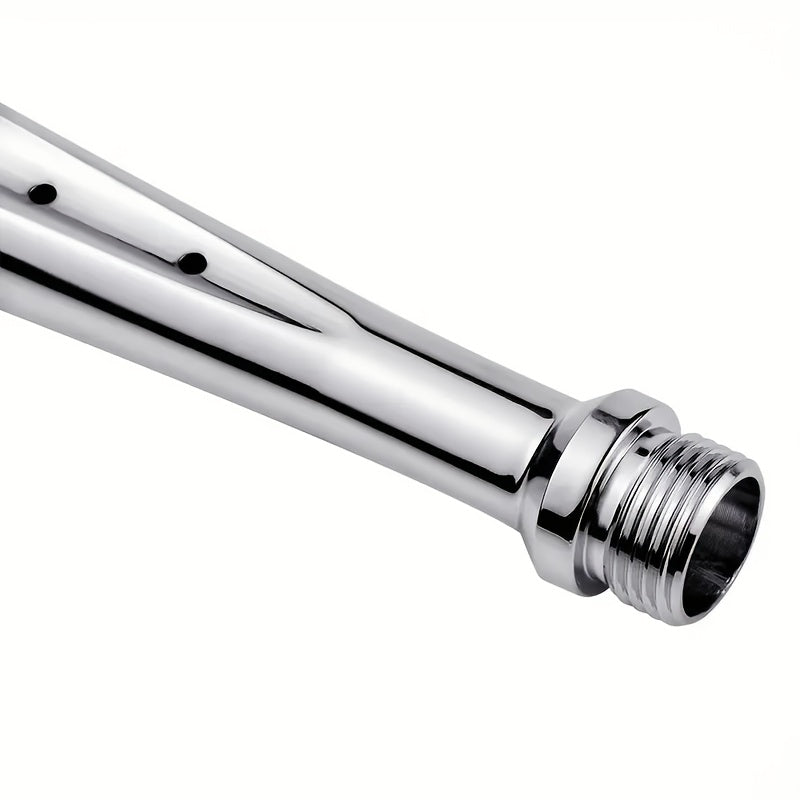 Solid Color Metal Anal Irrigator, Multifunctional Enema Cleaning Dilator, Easy to Clean, Hand Washable, Uncharged Sex Toy for Men and Women