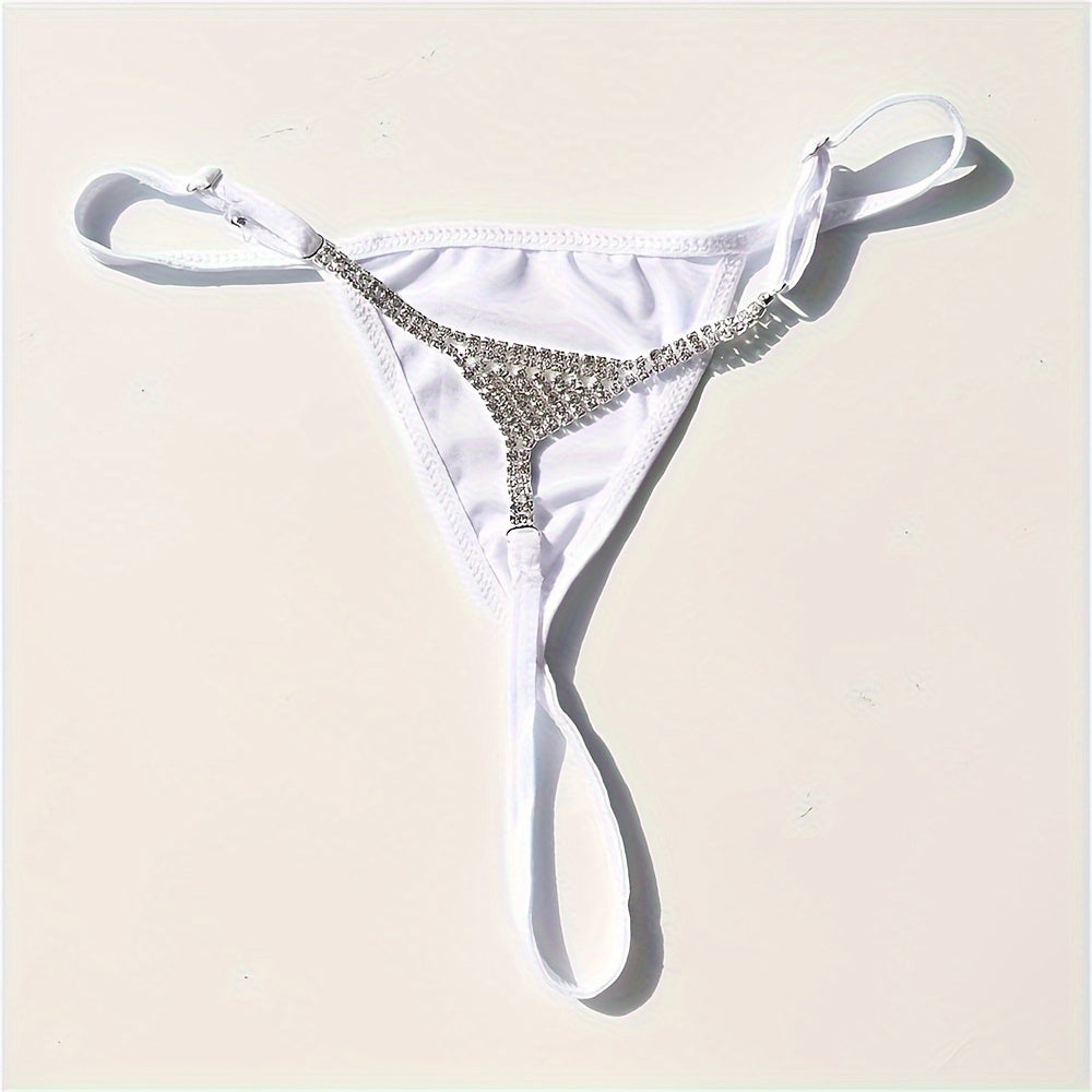 Bohemian Fashion Sexy Triangle Thong Nightclub Party Exaggerated Women'S Bikini Jewelry Accessories