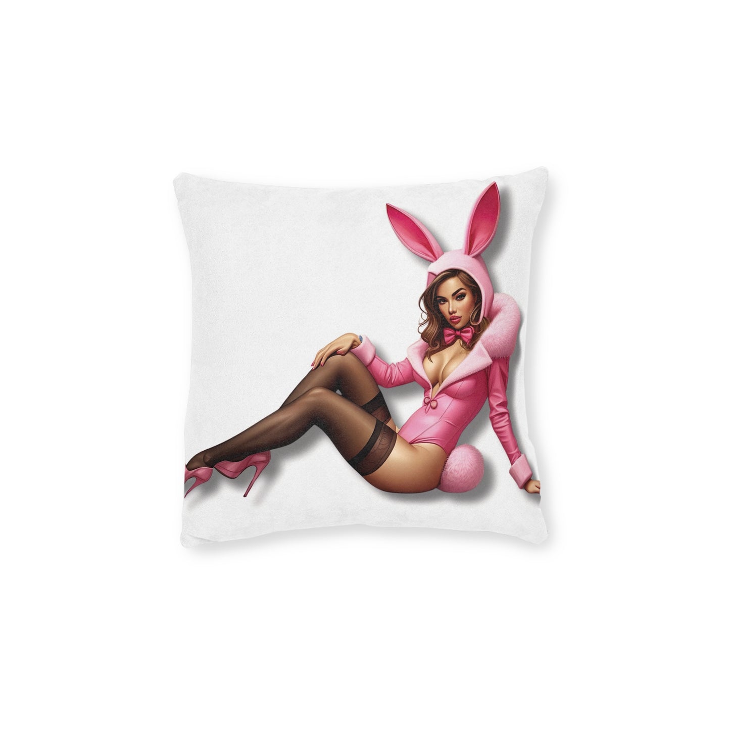 Bunny Square Pillow