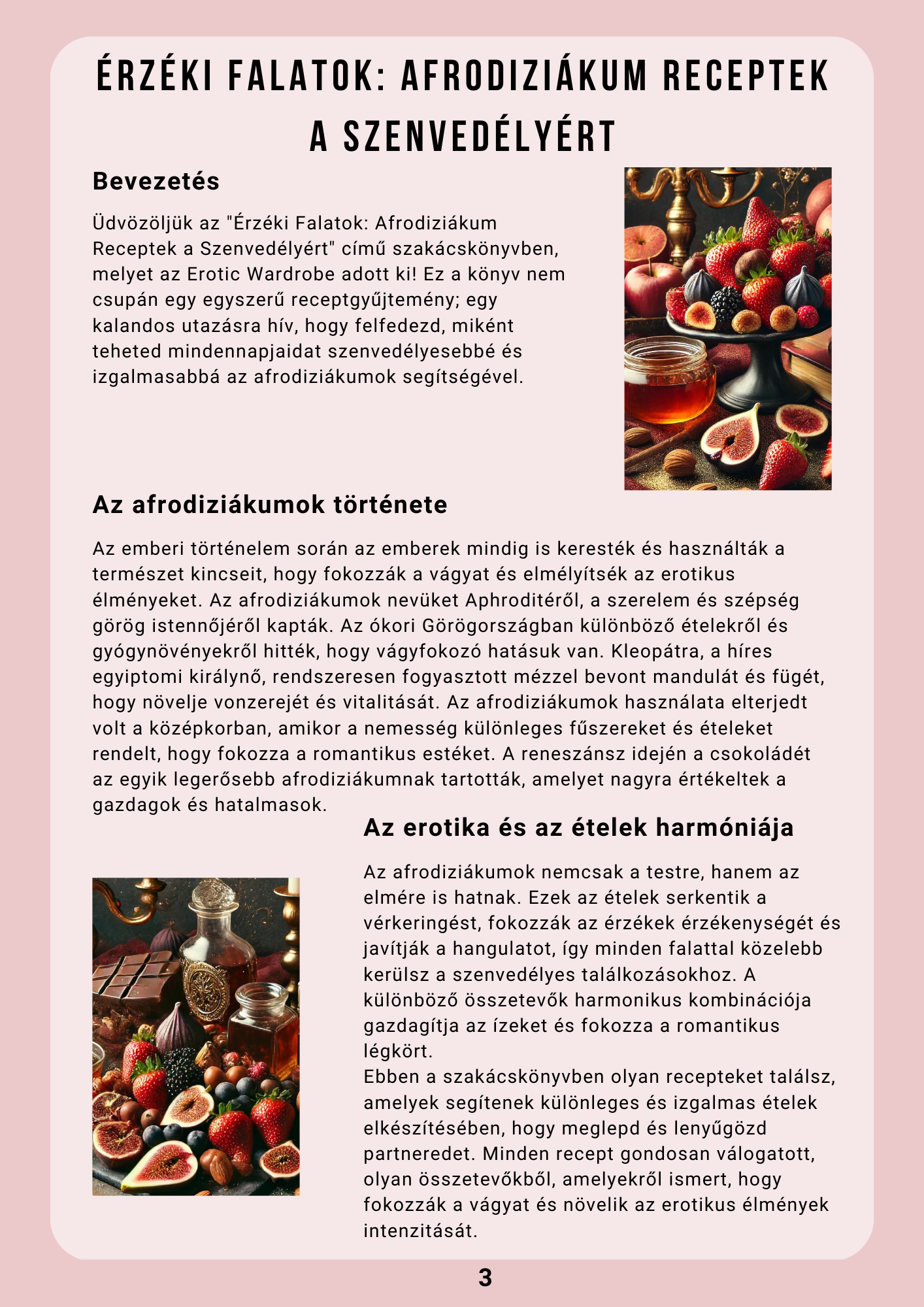 Érzéki falatok: Afrodiziákum receptek a szenvedélyhez - HUN