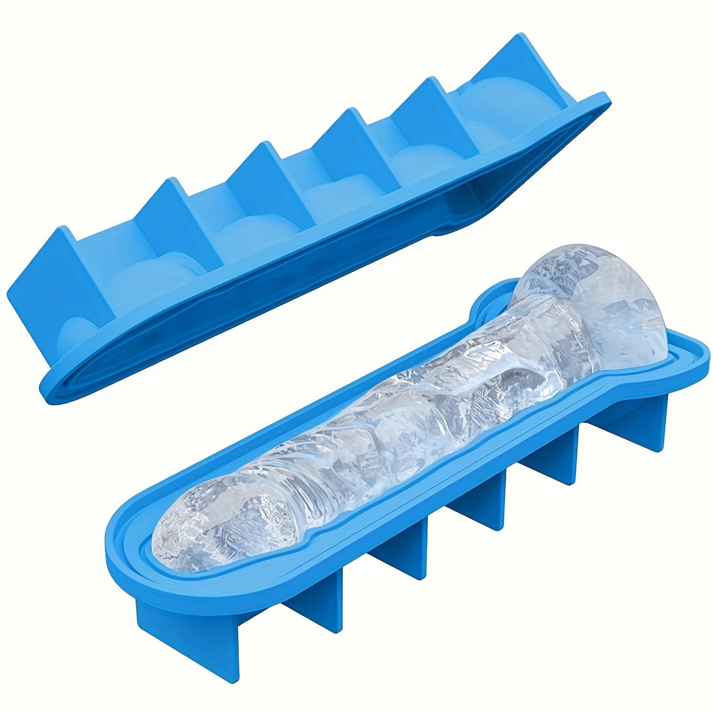 Fun & Quirky Silicone Ice Cube Mold Tray - Lead-Free, Perfect for Whiskey, Cocktails, Juice, Tea & Coffee - DIY Party Gift Idea
