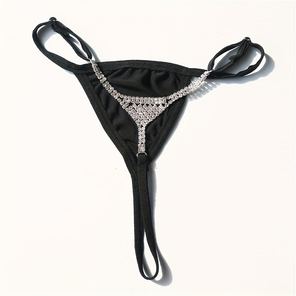 Bohemian Fashion Sexy Triangle Thong Nightclub Party Exaggerated Women'S Bikini Jewelry Accessories