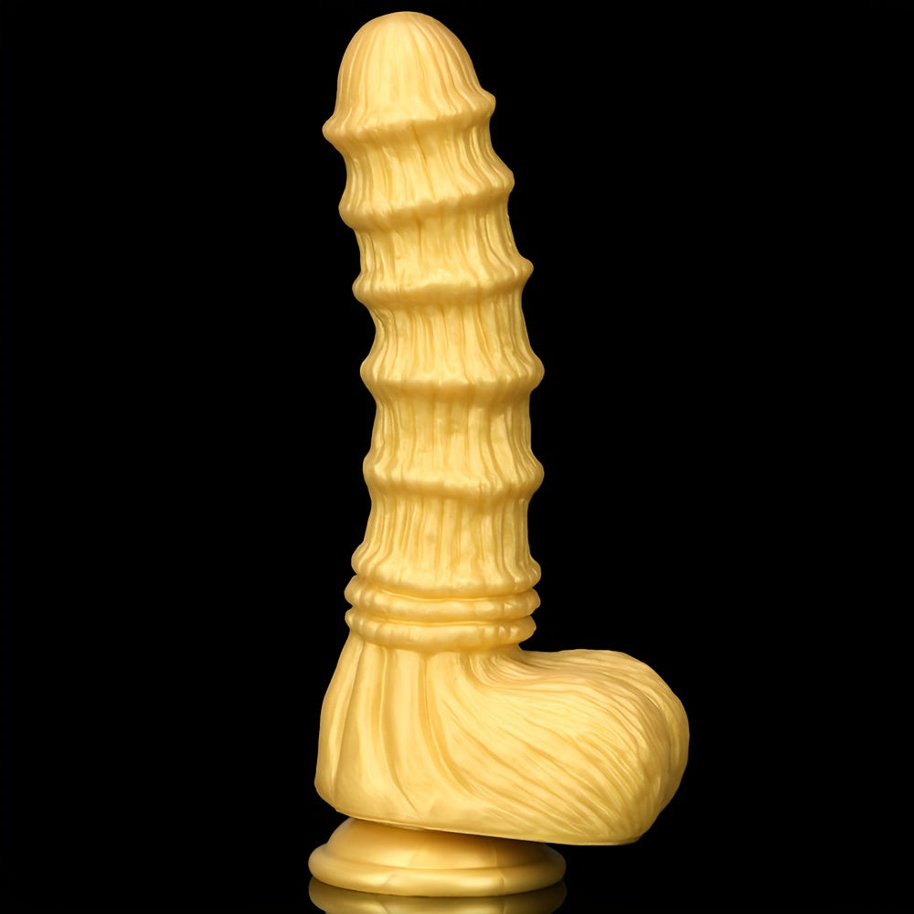 Golden Horse Sex Toys Soft and Extra Large for Men and Women Anal Plug Masturbator Silicone Material