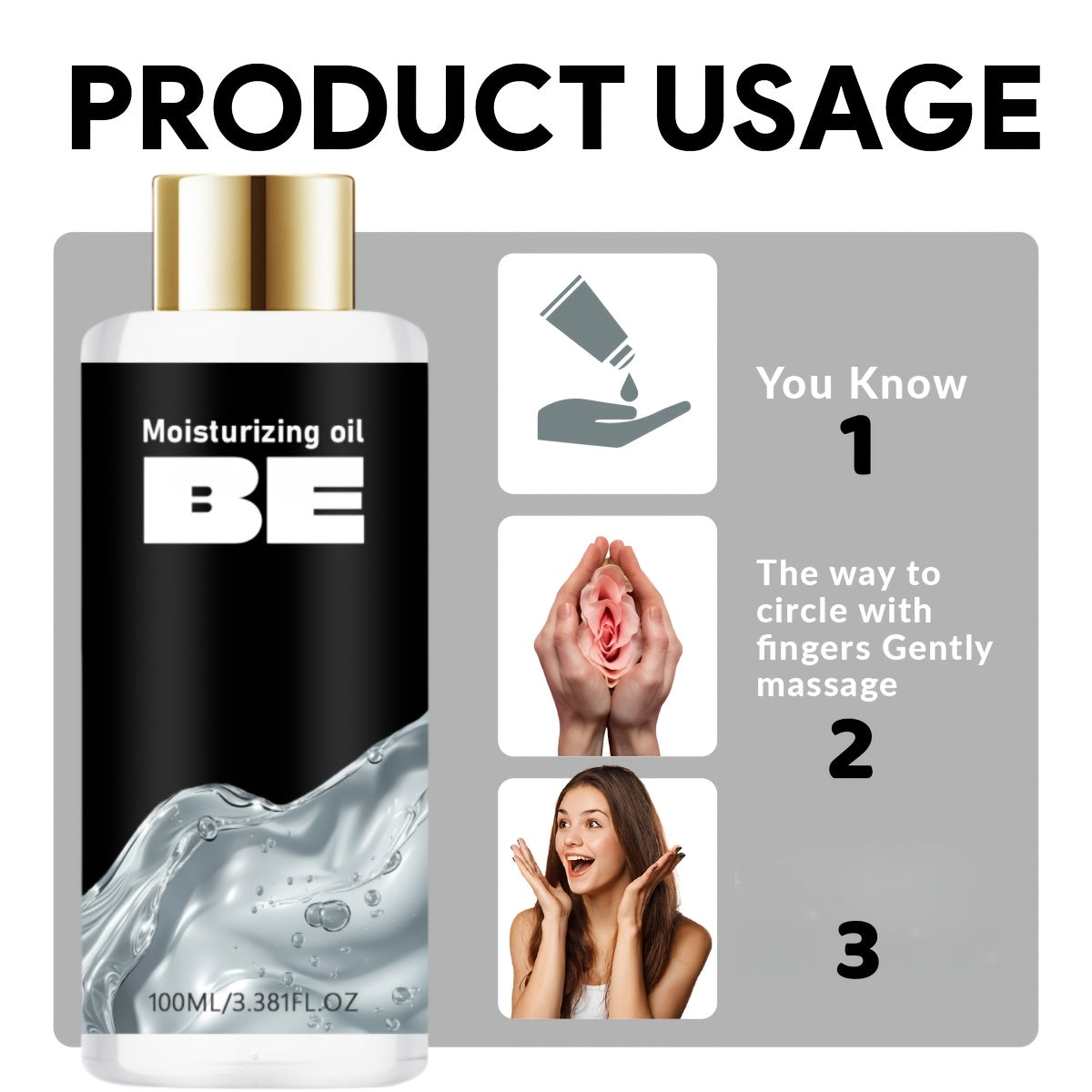 100ml Couple Long Lasting Pleasure Gel - Water Based Formula, Perfect for Sex Toys And Adult Play