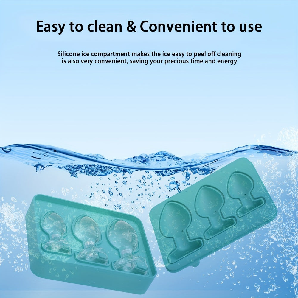 1pc Novelty Silicone Ice Molds, Fun Prank Party Ice Cube Molds, Anal Plug Shaped Ice Cube Tray, Reusable Silicone Ice Maker Molds - No Power Required!, Ice Molds Silicone