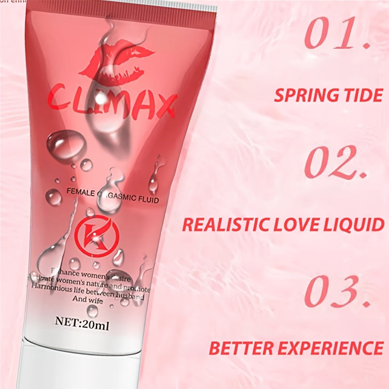 Long-lasting Pleasure Gel for Couples - Water-based Formula, Suitable for Sex Toys and Adult Games