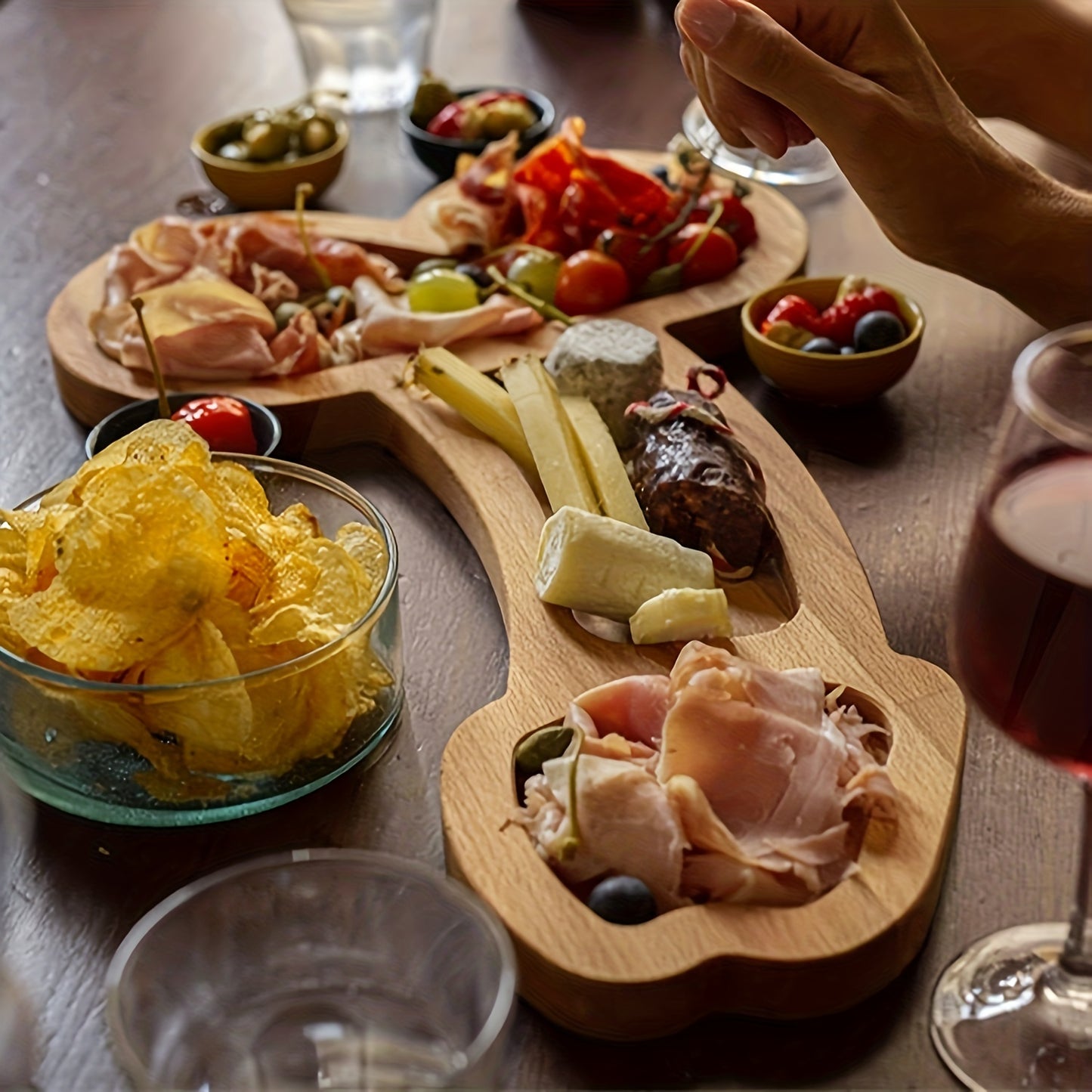 1pc Funny Wooden Dinner/Fruit/Cheese/Charcuterie Plate - Perfect Bachelorette Party Gift!
