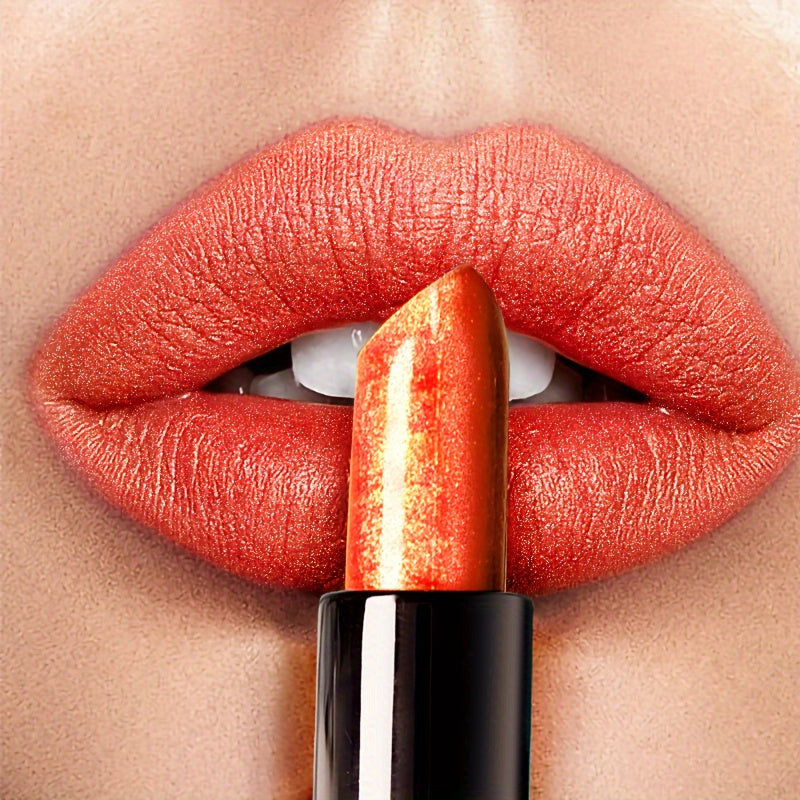 Long-lasting Star Studded Dragon Fruit Lipstick, Not Easy to Stick to the Cup, Not Easy to Fade, Glossy and Radiant Lips, Lip Makeup, Beauty Cosmetics