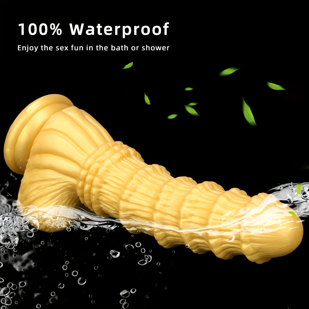 Golden Horse Sex Toys Soft and Extra Large for Men and Women Anal Plug Masturbator Silicone Material