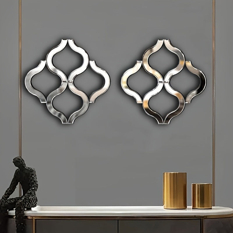 Elegant Wall Mirror with Glass Frame and Beveled Edges - Perfect for Living Room, Bedroom, or Entryway Decor