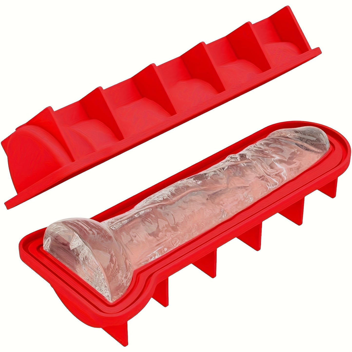 Fun & Quirky Silicone Ice Cube Mold Tray - Lead-Free, Perfect for Whiskey, Cocktails, Juice, Tea & Coffee - DIY Party Gift Idea