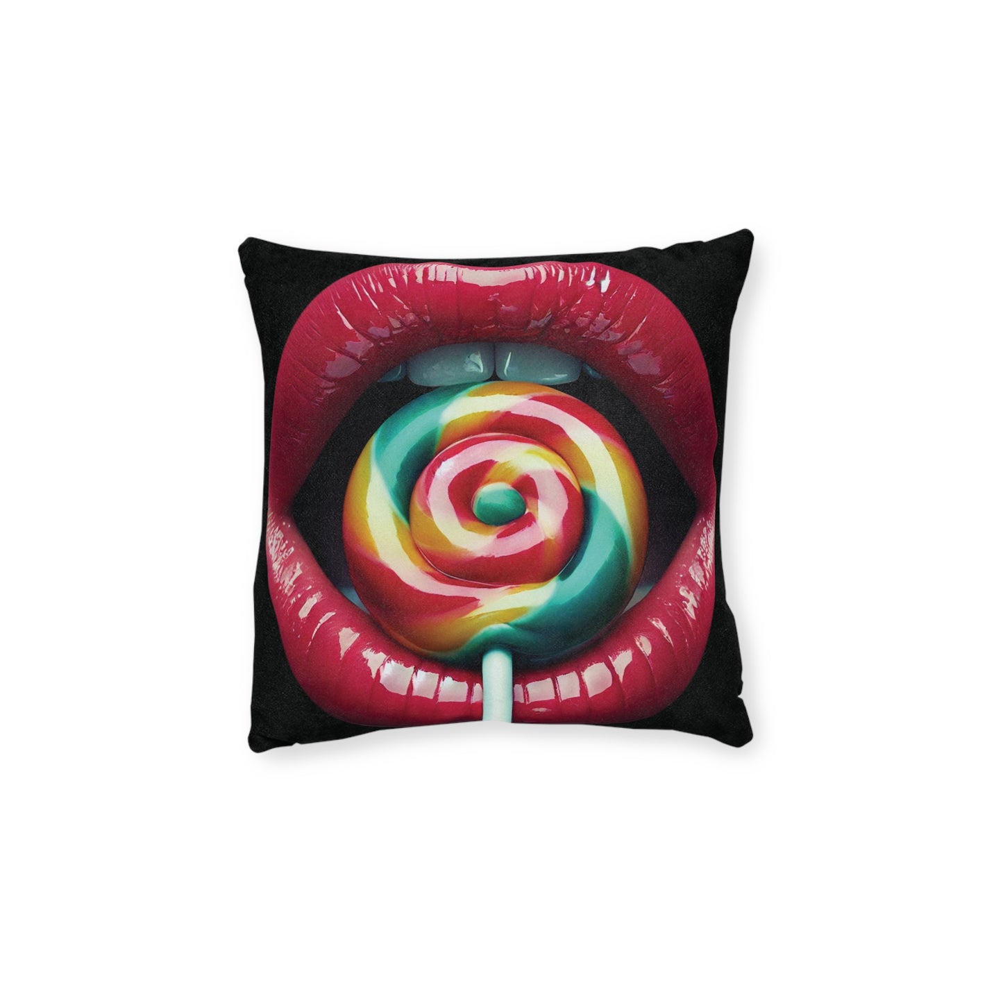 Red Mouth pillow II.