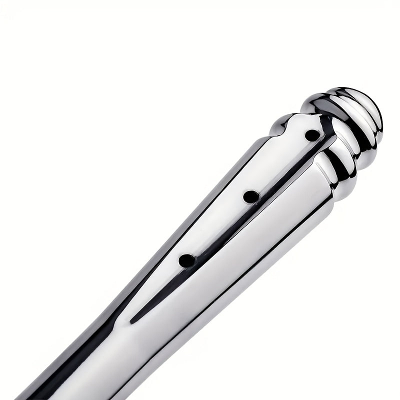 Solid Color Metal Anal Irrigator, Multifunctional Enema Cleaning Dilator, Easy to Clean, Hand Washable, Uncharged Sex Toy for Men and Women