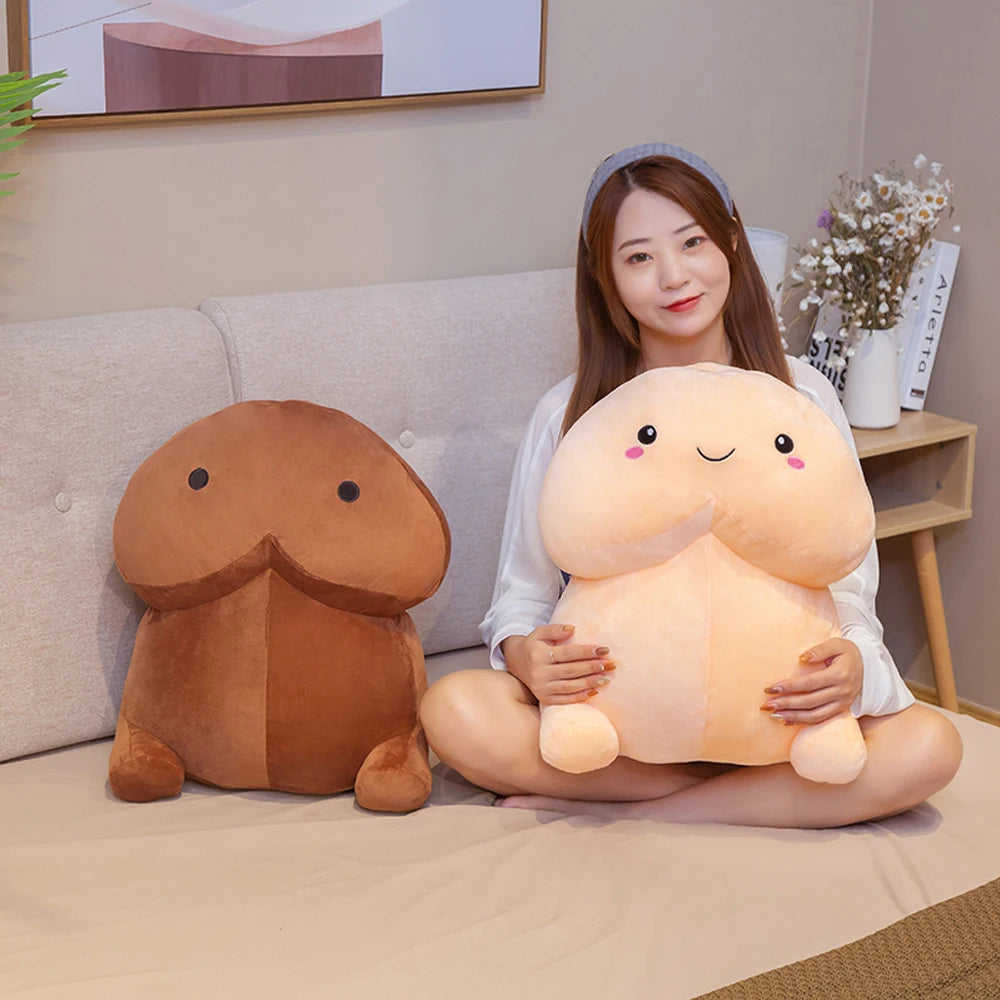 10-50cm Funny Penis Pillow Plush Soft Toy