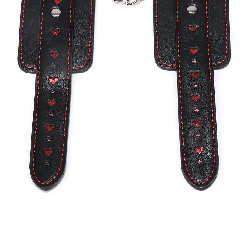 BDSM Slave Handcuff Collar