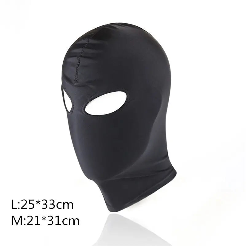 Sexy high Elastic Latex Hood Fancy ball Mask 4Styles Breathable sun-proof Fetish masquerade SM Cosplay for Hallows'Day party