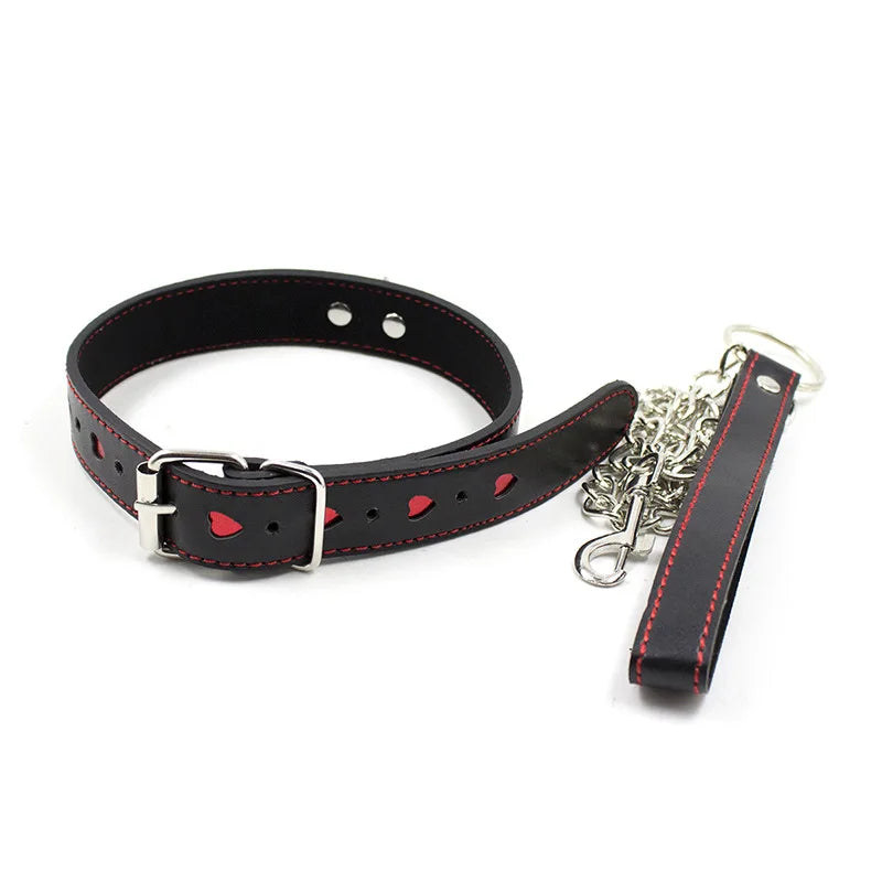 BDSM Slave Handcuff Collar
