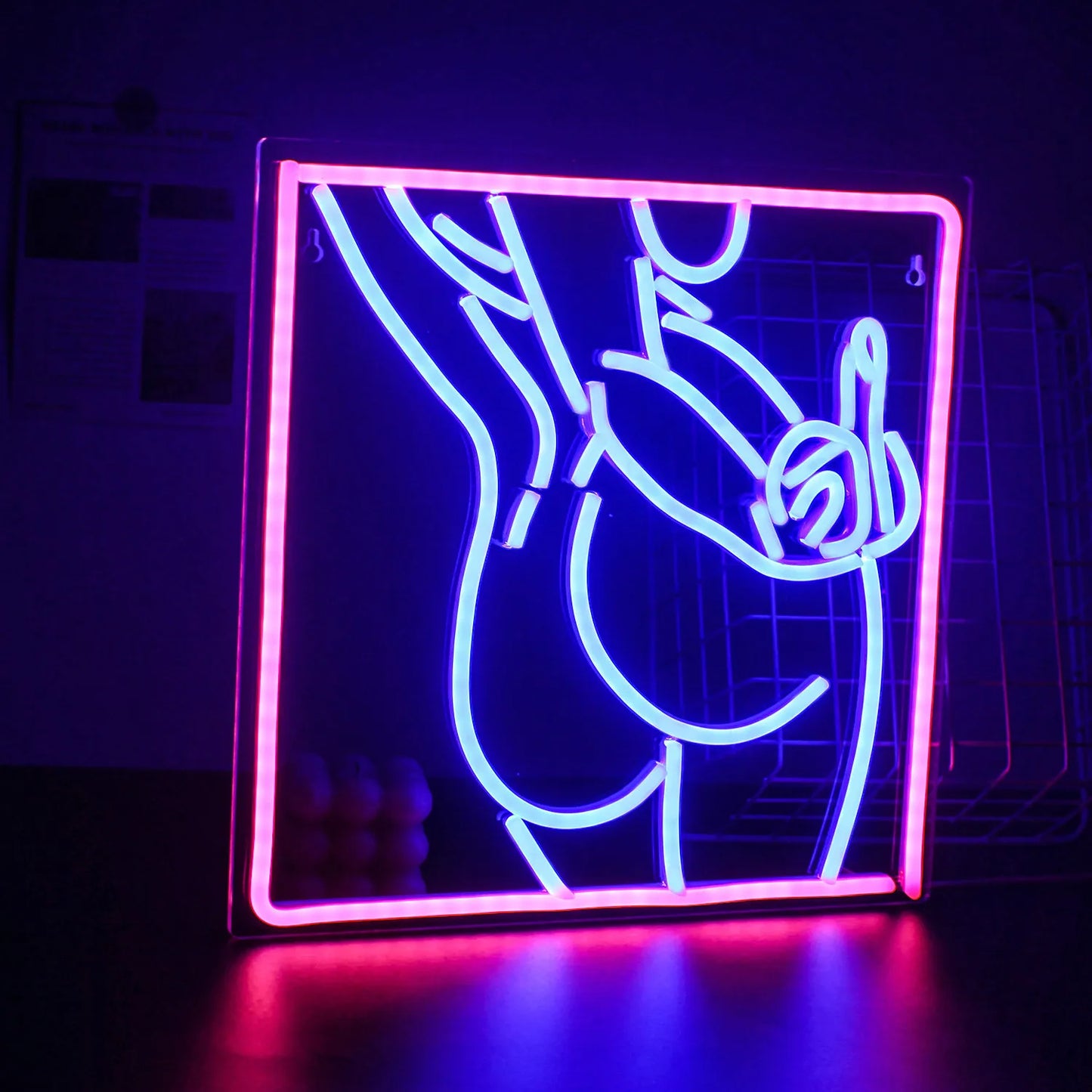 Ineonlife Naked LED Neon Sign Girls Women Sexy Body Shaped Art Wall Hainging For Arcade Bar Party Bedroom Home Decor USB Light