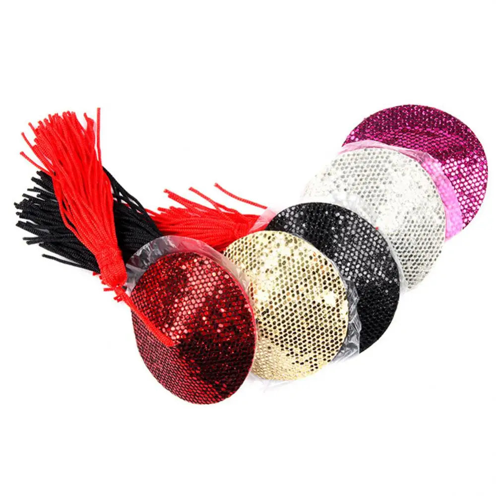 Nipple Stickers Push Up Sequin Chest Patch Intimates Accessories Breast Pasties Stickers Sexy Round Nipple Covers For Women