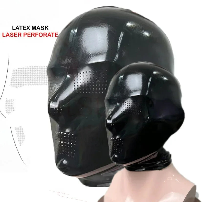 0022 Latex fetish men gloves fetish hood mask latex catsuits for men latex costume rubber socks rubber catsuit