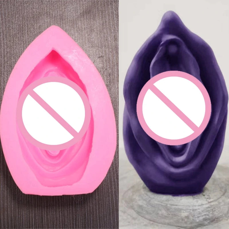 Vagina Moulds for Candle Making, (Moulds for DIY Aromatherapy Candle, Soaps)