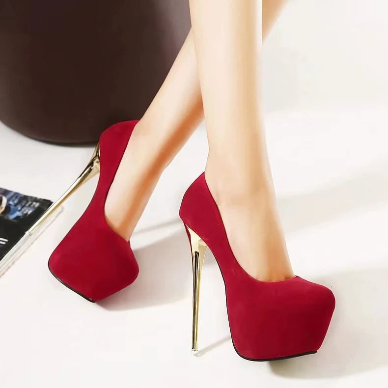 NEW Women's Stiletto Sexy High Heels Shoes Women Black Pumps Spring Casual Shoes Female High Heels Weding Shoes Plus Size Pumps