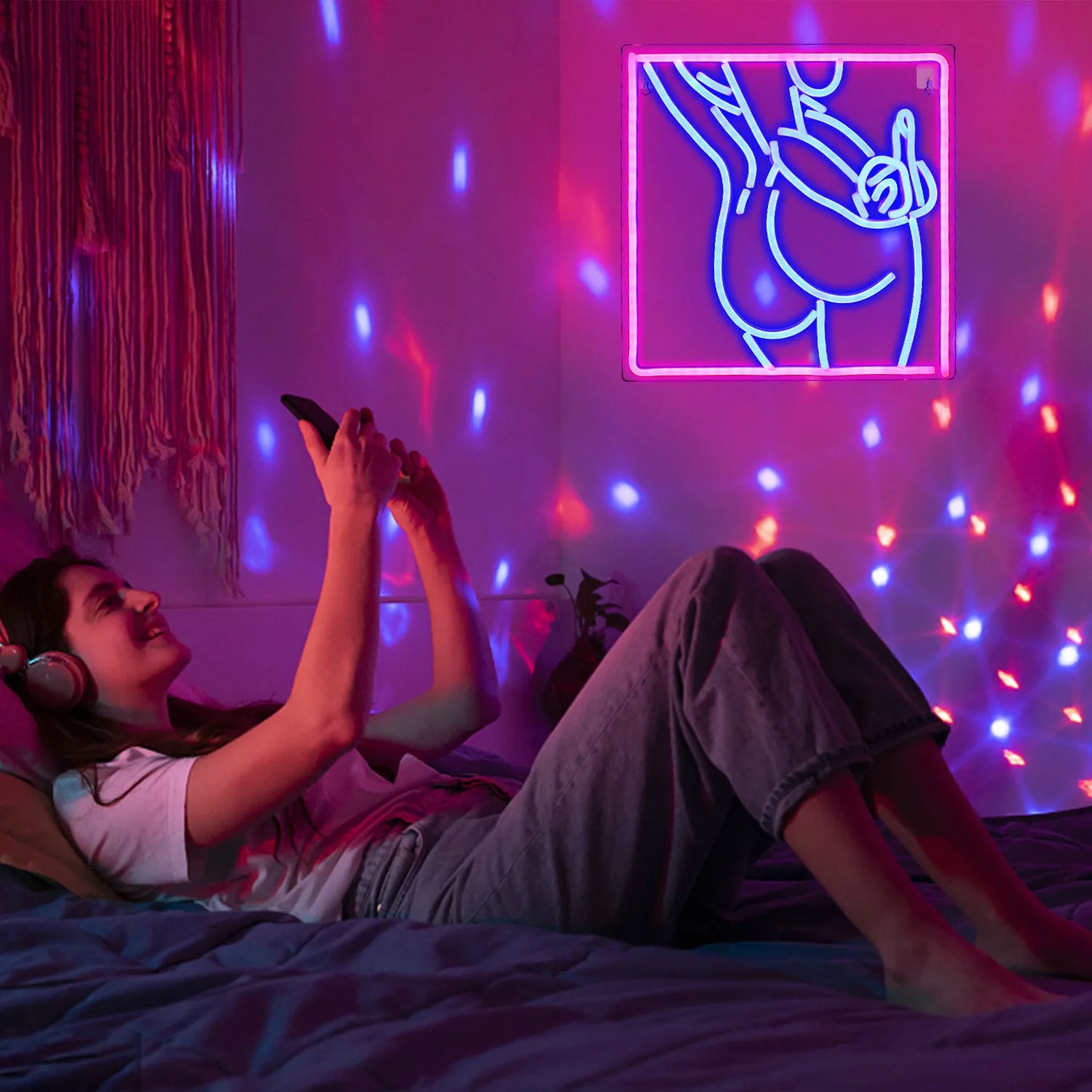 Ineonlife Naked LED Neon Sign Girls Women Sexy Body Shaped Art Wall Hainging For Arcade Bar Party Bedroom Home Decor USB Light
