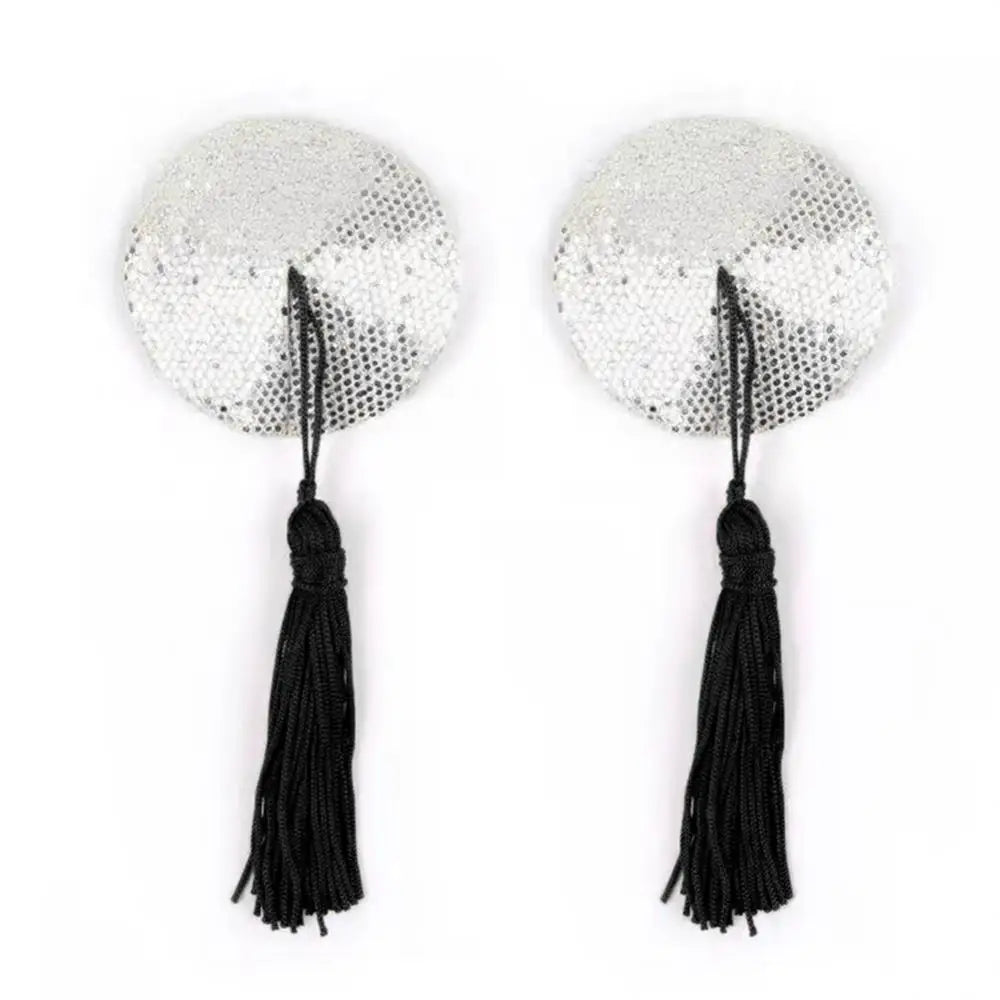Nipple Stickers Push Up Sequin Chest Patch Intimates Accessories Breast Pasties Stickers Sexy Round Nipple Covers For Women
