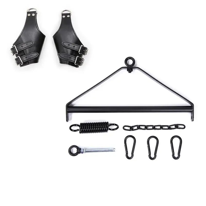 Metal Tripod Sex Swing (Steel Hanging Wrist Handcuffs for BDSM Bondage)