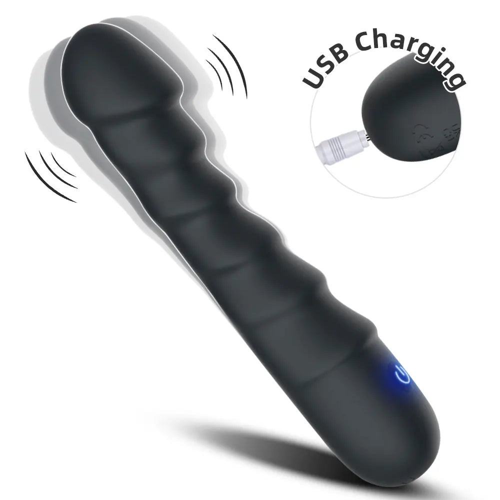20 Modes Vibrator (Soft Silicone Dildo)