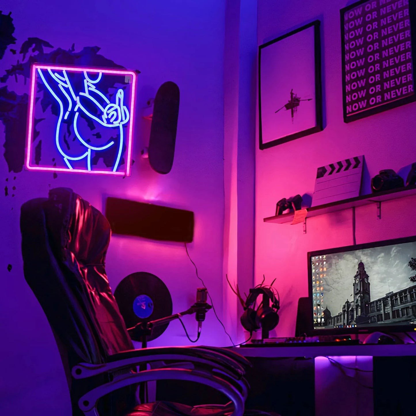 Ineonlife Naked LED Neon Sign Girls Women Sexy Body Shaped Art Wall Hainging For Arcade Bar Party Bedroom Home Decor USB Light