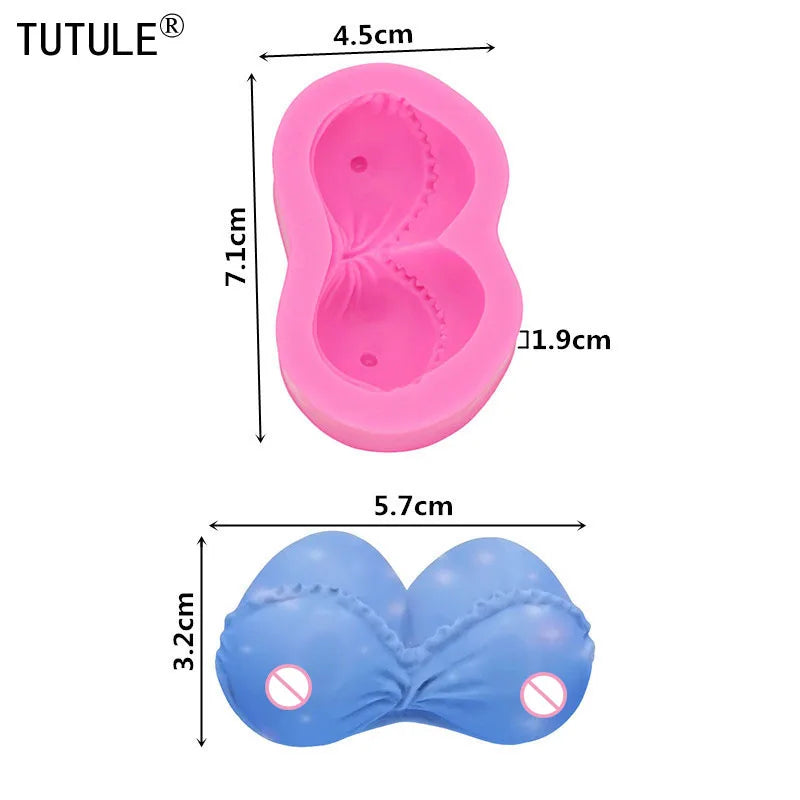 Breasts Shape Silicone Cake Mould