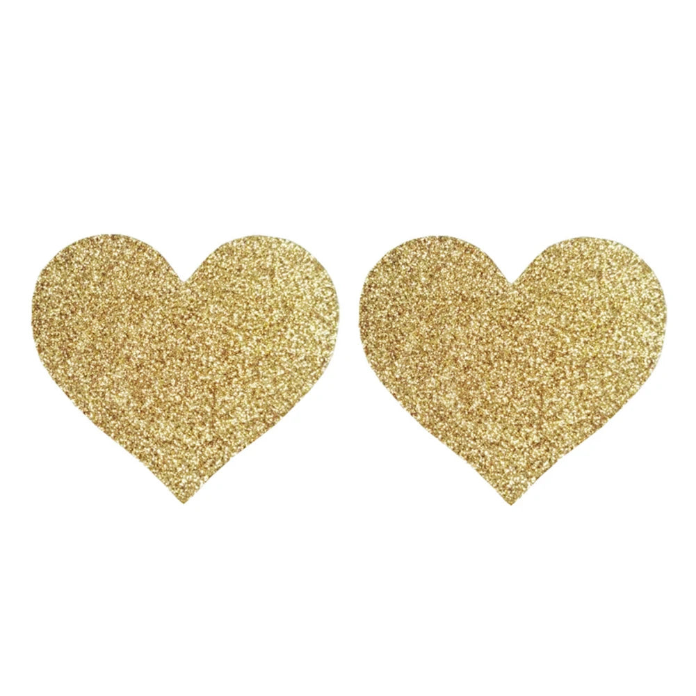Nipple Stickers Push Up Sequin Chest Patch Intimates Accessories Breast Pasties Stickers Sexy Round Nipple Covers For Women