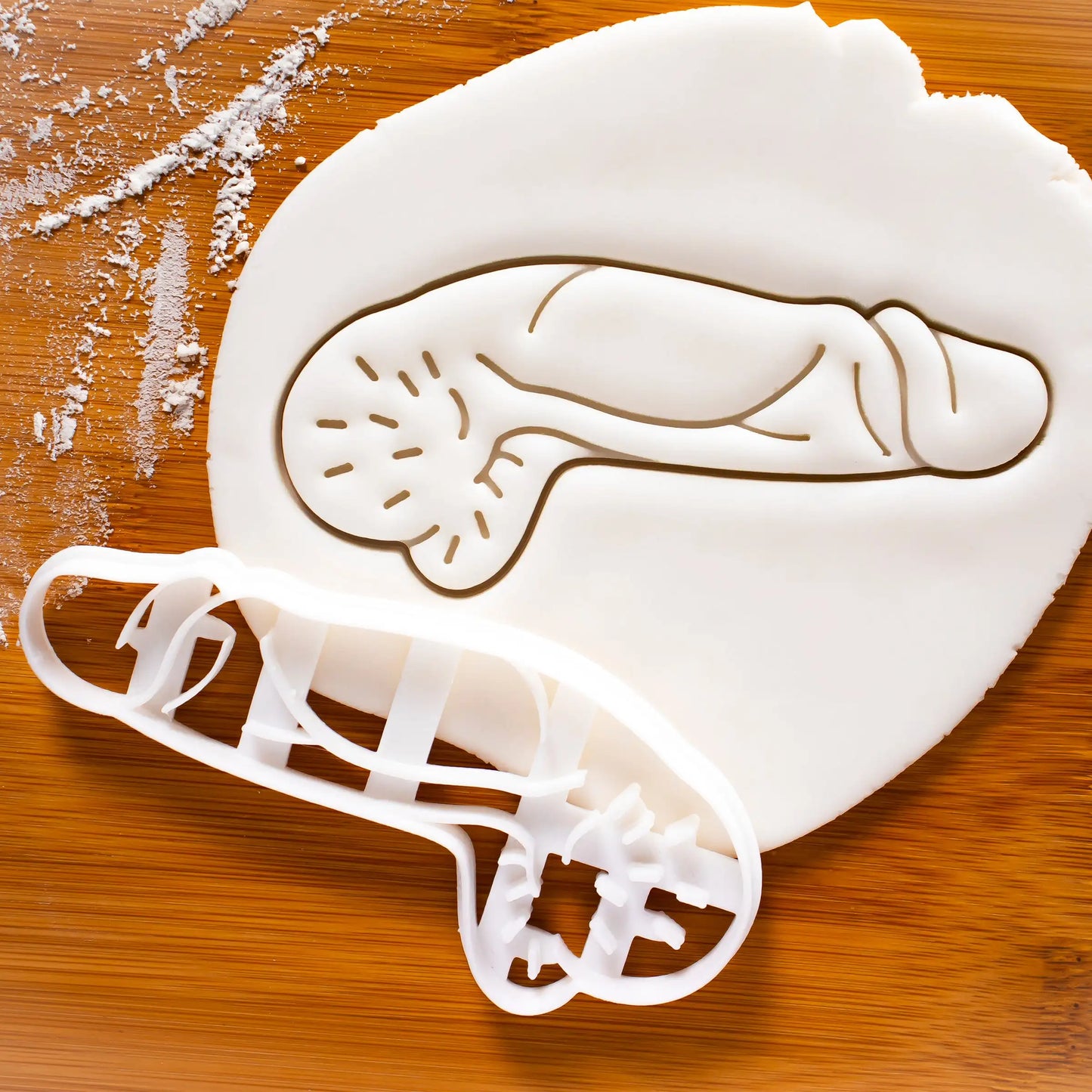 Penis & Vulva Shaped Cookie Cutter (Fondant, Cake Decoration Moulds)