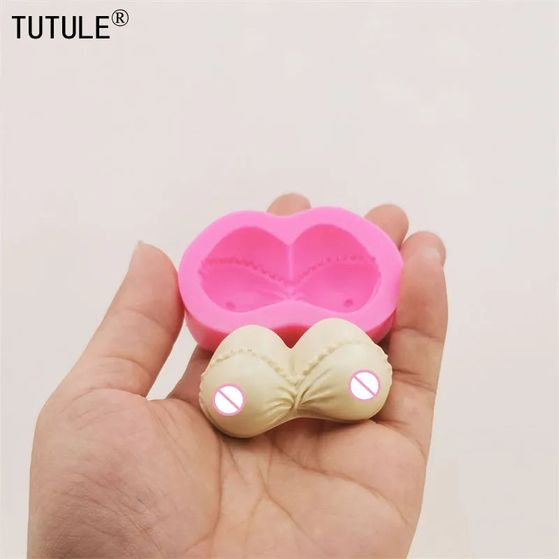 Breasts Shape Silicone Cake Mould