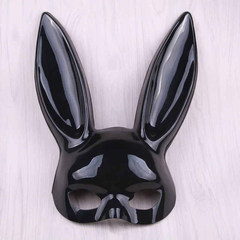 Rabbit Ear Headgear Headpiece Halloween Masquerade Party Bunny Ear Mask Sex Nightclub Mask Bar Karaoke Prop Bunny Girl Masks