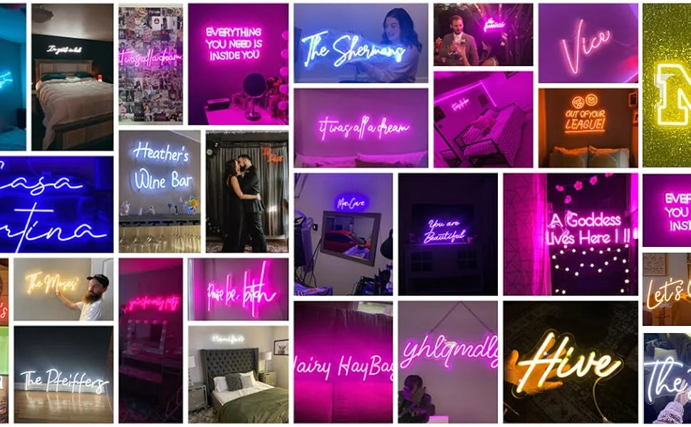 Yoga Lady Sexy Woman Body Neon Signs Pink LED Light Home Boy Girl Bedroom Party Bar Night Club Room Neon Sign Bed Wall Decor