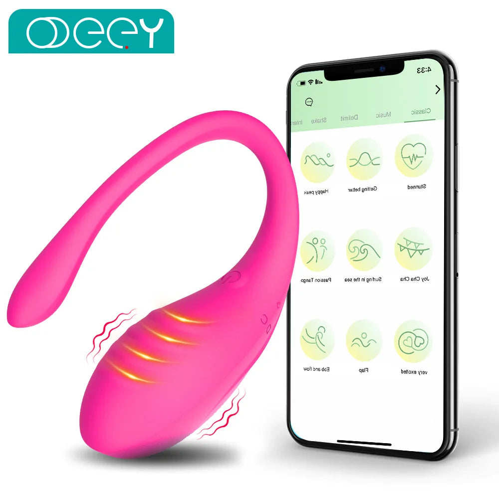 9 Speed APP Controlled Vaginal Vibrators