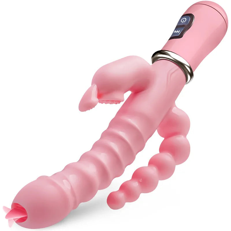 3 In 1 Dildo Rabbit Vibrator