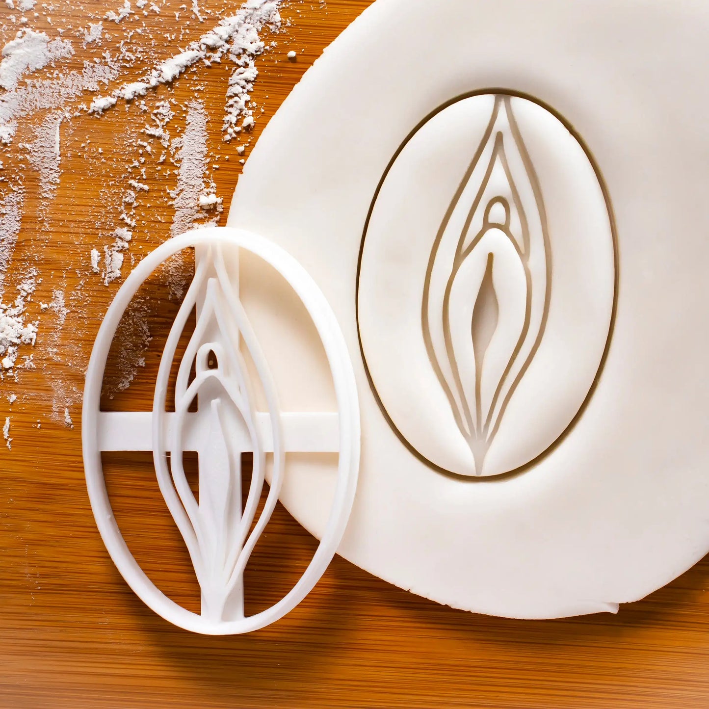 Penis & Vulva Shaped Cookie Cutter (Fondant, Cake Decoration Moulds)