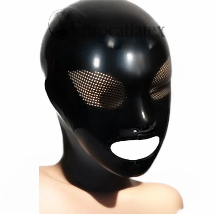 0022 Latex fetish men gloves fetish hood mask latex catsuits for men latex costume rubber socks rubber catsuit