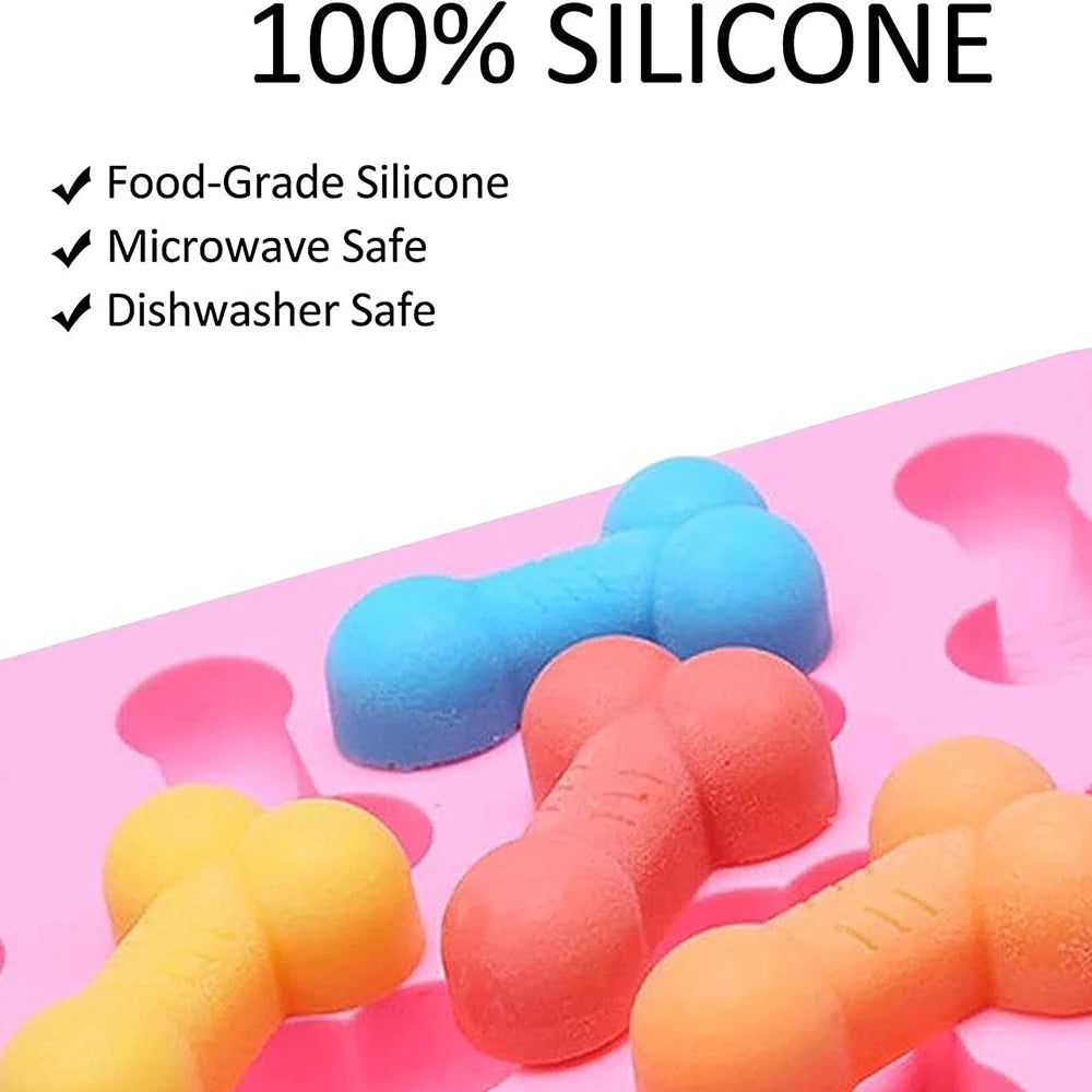 Funny Dicks Chocolate Mould / Ice Cube Tray